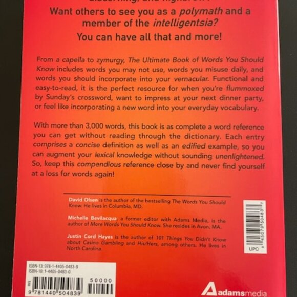The Ultimate Book of Words You Should Know - Picture 2 of 6